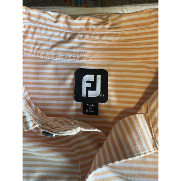 FootJoy Performance Men's Size Large Golf Polo Shirt Collared Short Sleeve - Picture 7 of 10